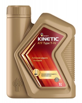 Трансмиссионное масло Rosneft Kinetic ATF Type T-IV, 1л
