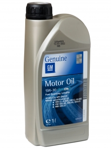 Моторное масло General Motors Dexos2 5W-30, 1л