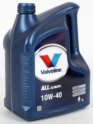 Моторное масло Valvoline All Climate 10W-40, 4л